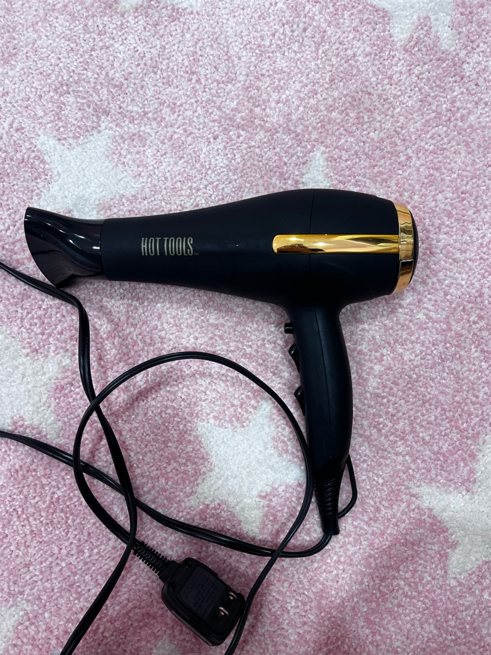 HOT TOOLS Black & Gold Professional Hair Dryer